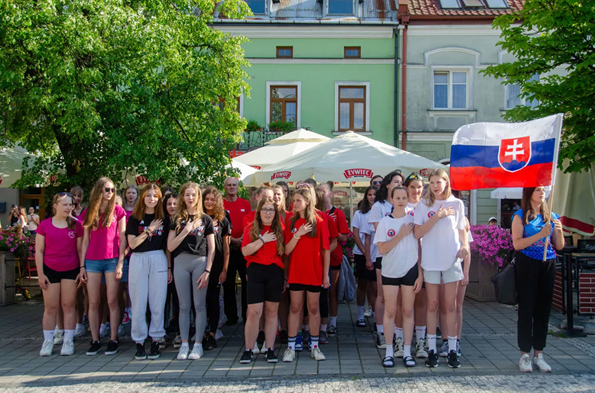 Rozpoczęcie XXI Międzynarodowego Festiwalu Sportu w Jaśle