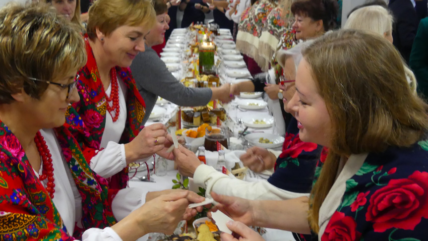 Spotkanie wigilijne mieszkańców w Bączalu Dolnym