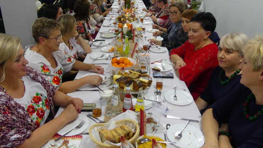 Spotkanie wigilijne mieszkańców w Bączalu Dolnym