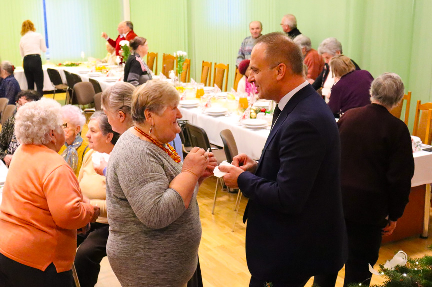 Spotkanie wigilijne w Dębowcu