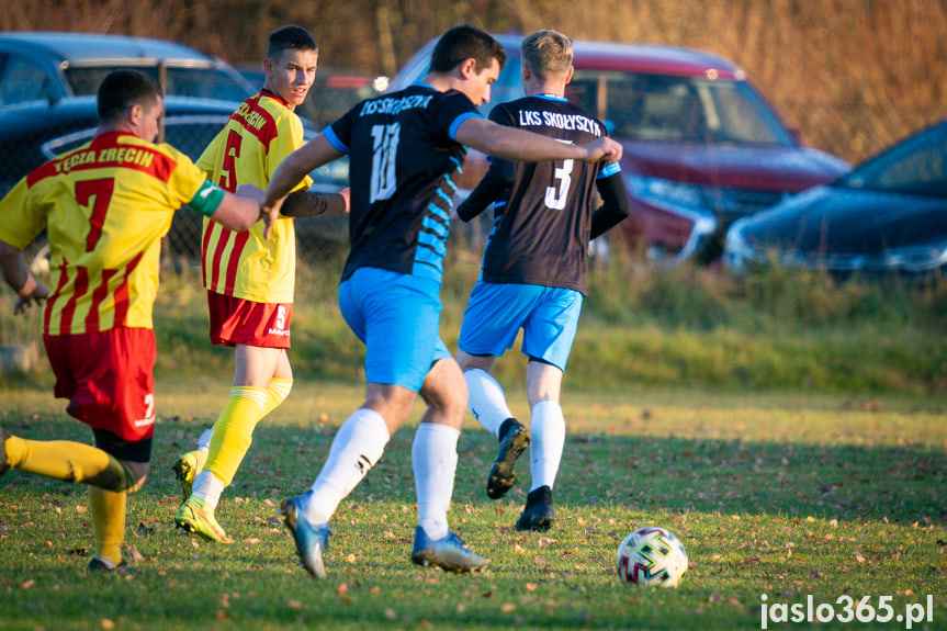 Tęcza Zręcin - LKS Skołyszyn 1:4