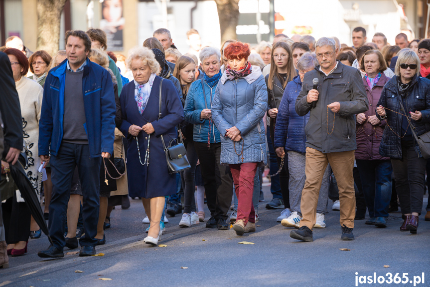 Ulicami Jasła przeszła krucjata różańcowa