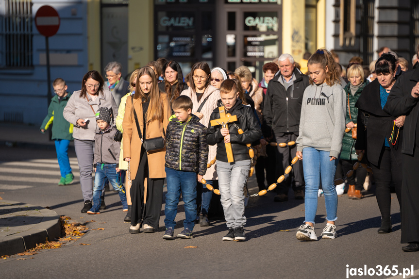 Ulicami Jasła przeszła krucjata różańcowa