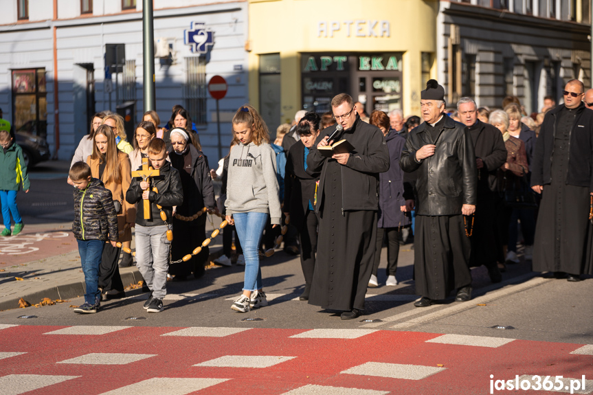 Ulicami Jasła przeszła krucjata różańcowa