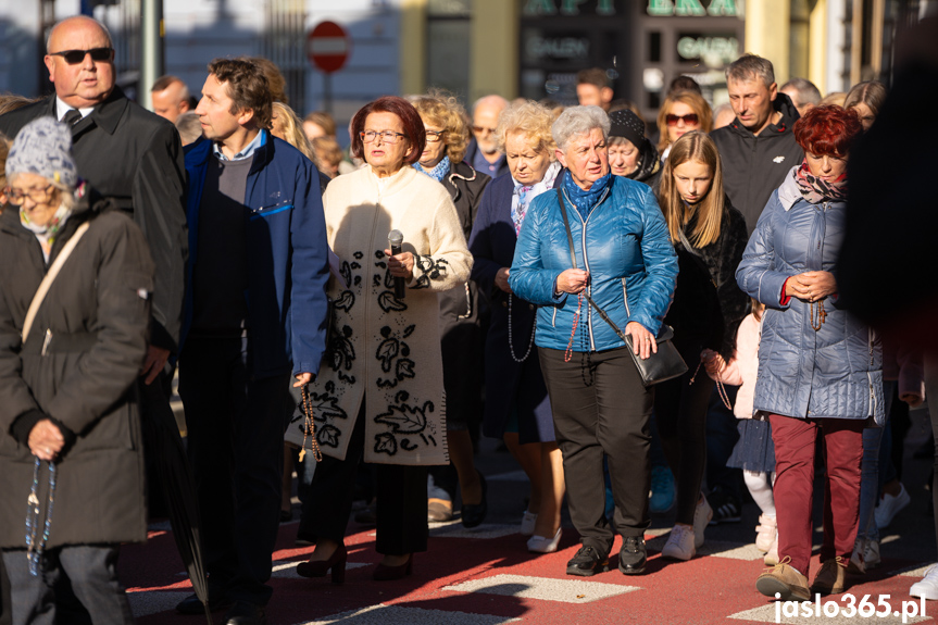 Ulicami Jasła przeszła krucjata różańcowa