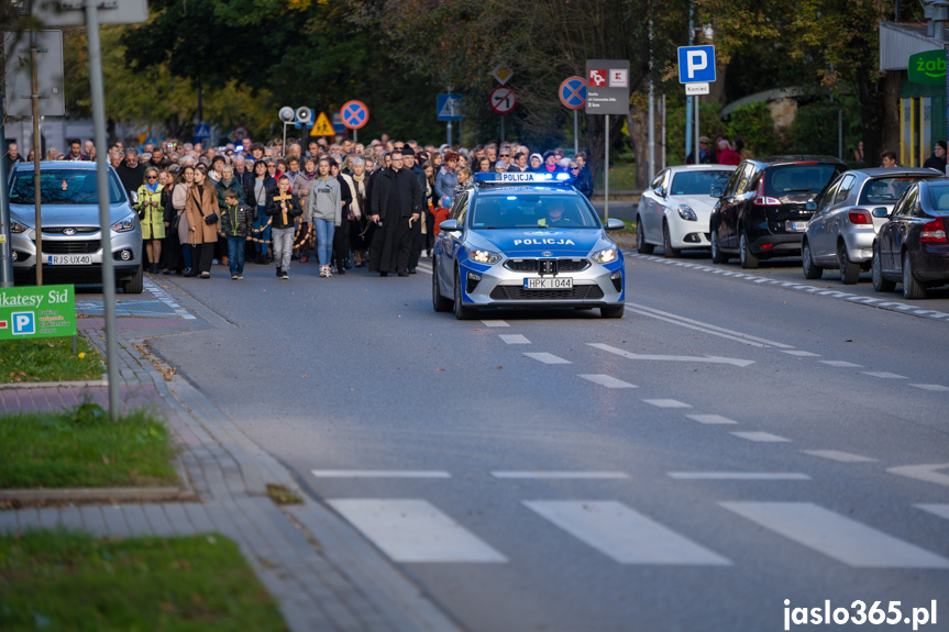 Ulicami Jasła przeszła krucjata różańcowa