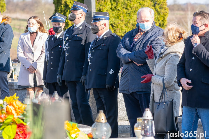 Uroczystość przy grobie senatora Stanisława Zająca