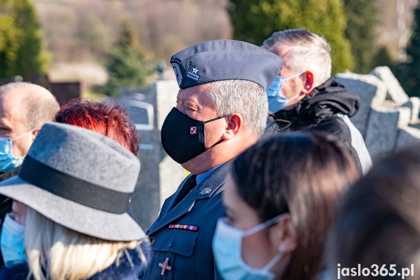 Uroczystość przy grobie senatora Stanisława Zająca