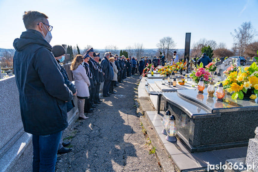 Uroczystość przy grobie senatora Stanisława Zająca