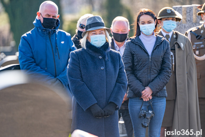 Uroczystość przy grobie senatora Stanisława Zająca