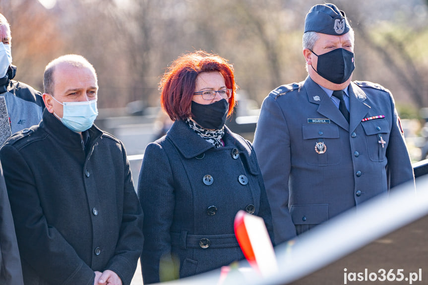 Uroczystość przy grobie senatora Stanisława Zająca