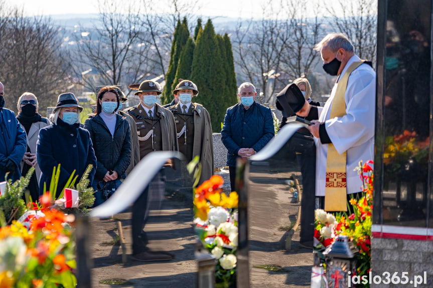 Uroczystość przy grobie senatora Stanisława Zająca