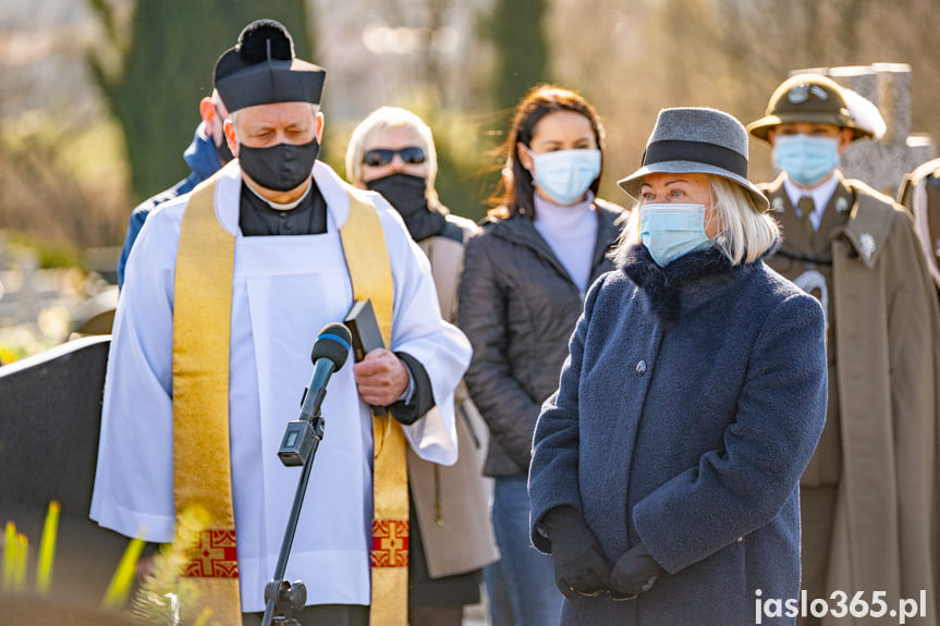 Uroczystość przy grobie senatora Stanisława Zająca