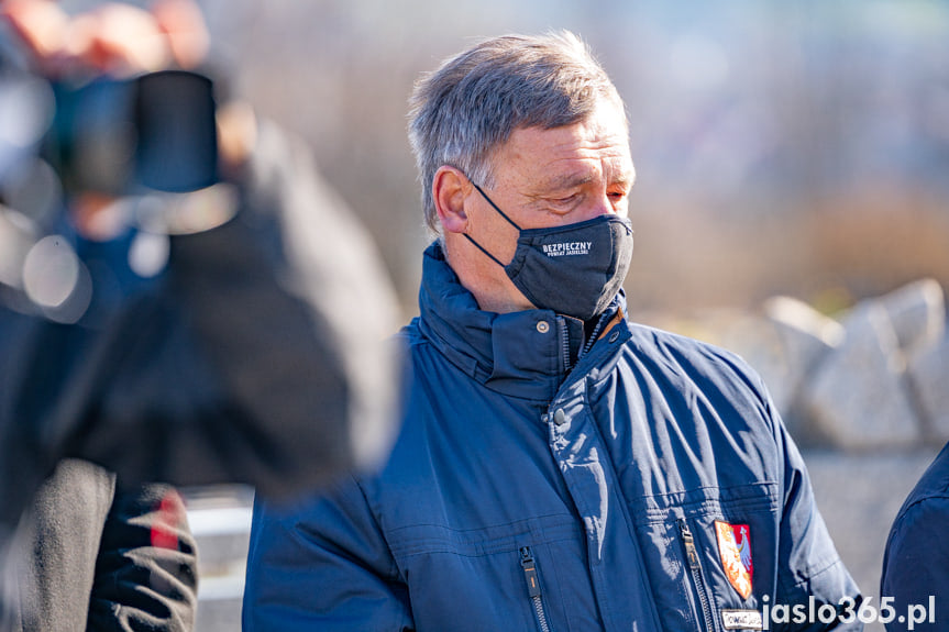 Uroczystość przy grobie senatora Stanisława Zająca