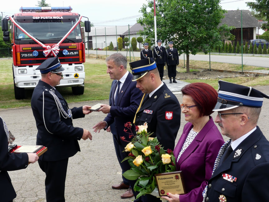 Uroczystość w OSP Pusta Wola