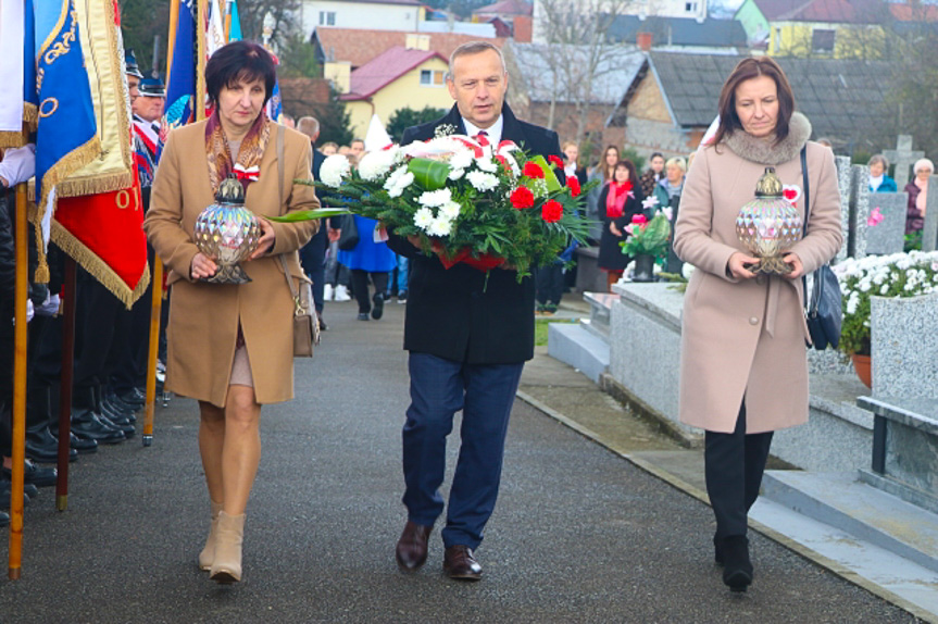 Uroczystości 11 listopada w Osieku Jasielskim