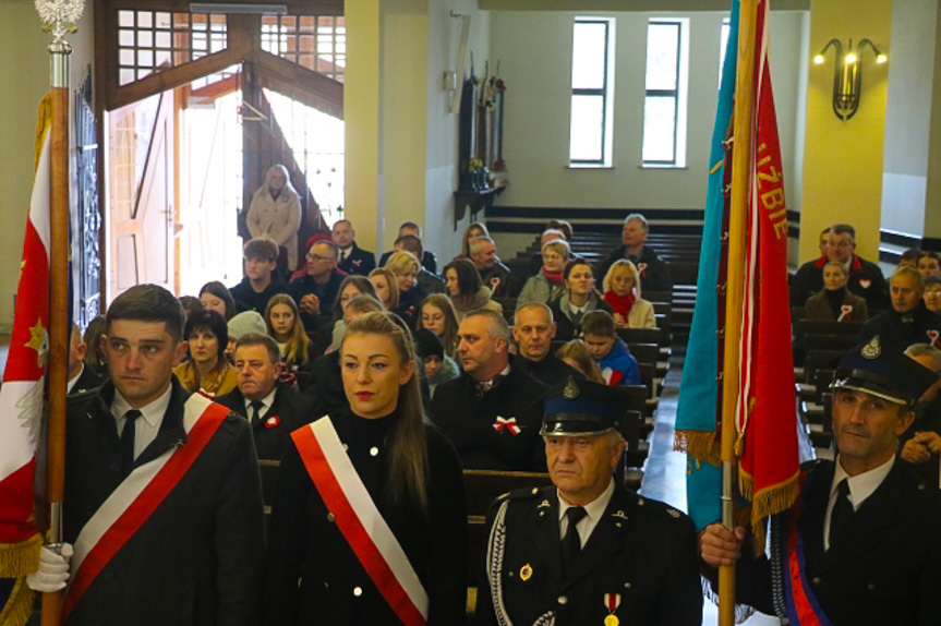 Uroczystości 11 listopada w Osieku Jasielskim