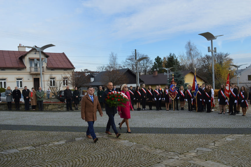 Uroczystości z okazji Święta Niepodległości w Dębowcu