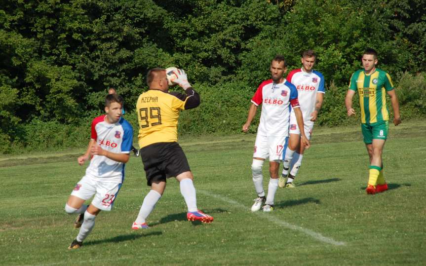 V liga krośnieńska. Mecz LKS Czeluśnica - Iskra Przysietnica 2-0