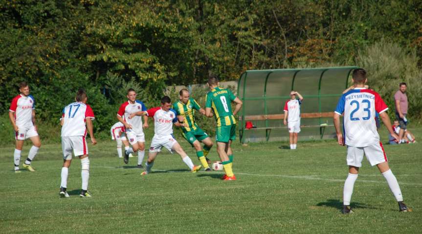 V liga krośnieńska. Mecz LKS Czeluśnica - Iskra Przysietnica 2-0