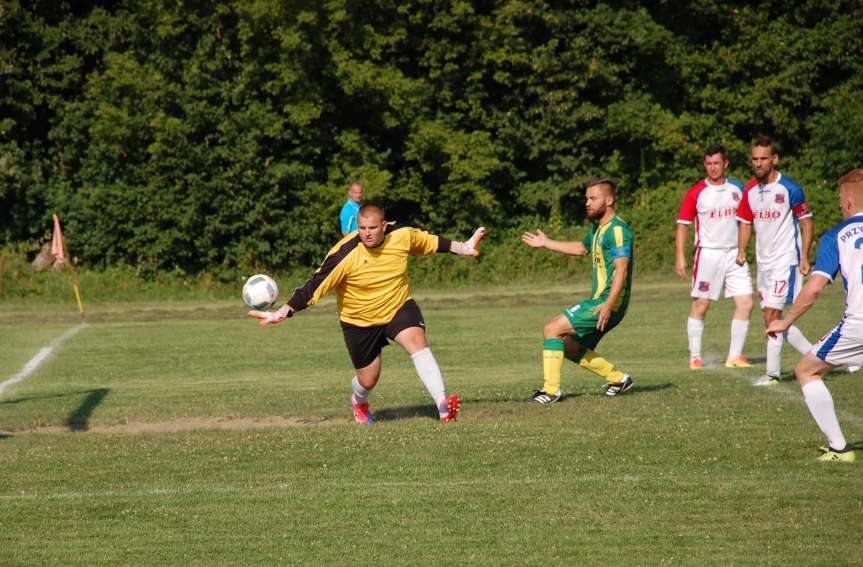 V liga krośnieńska. Mecz LKS Czeluśnica - Iskra Przysietnica 2-0