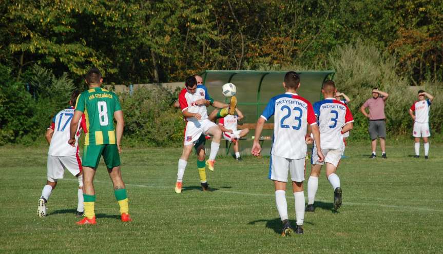 V liga krośnieńska. Mecz LKS Czeluśnica - Iskra Przysietnica 2-0