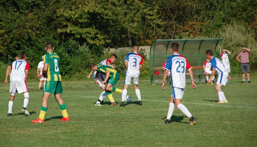 V liga krośnieńska. Mecz LKS Czeluśnica - Iskra Przysietnica 2-0