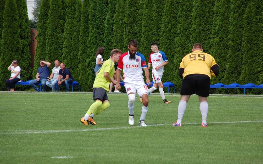 V liga krośnieńska. Mecz LKS Skołyszyn - Iskra Przysietnica