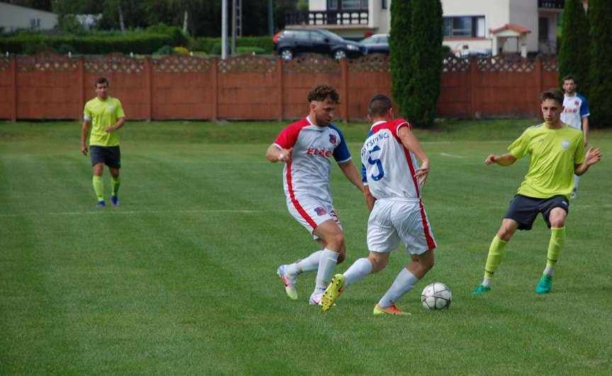 V liga krośnieńska. Mecz LKS Skołyszyn - Iskra Przysietnica