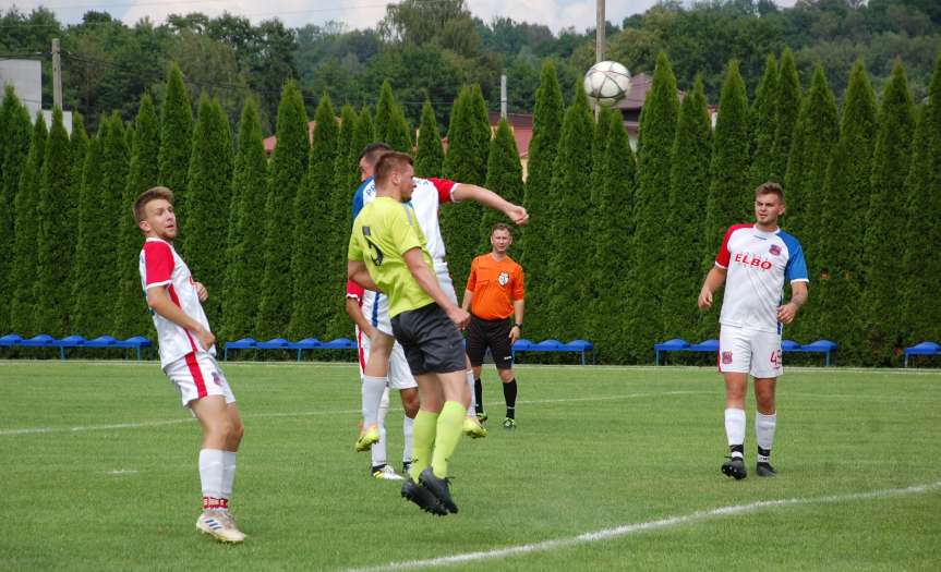 V liga krośnieńska. Mecz LKS Skołyszyn - Iskra Przysietnica