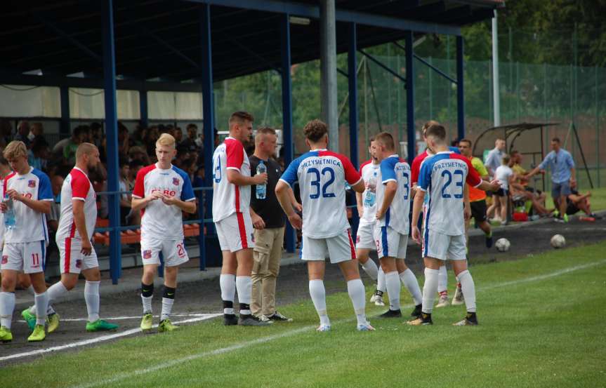 V liga krośnieńska. Mecz LKS Skołyszyn - Iskra Przysietnica