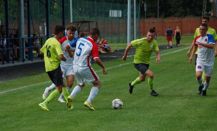 V liga krośnieńska. Mecz LKS Skołyszyn - Iskra Przysietnica