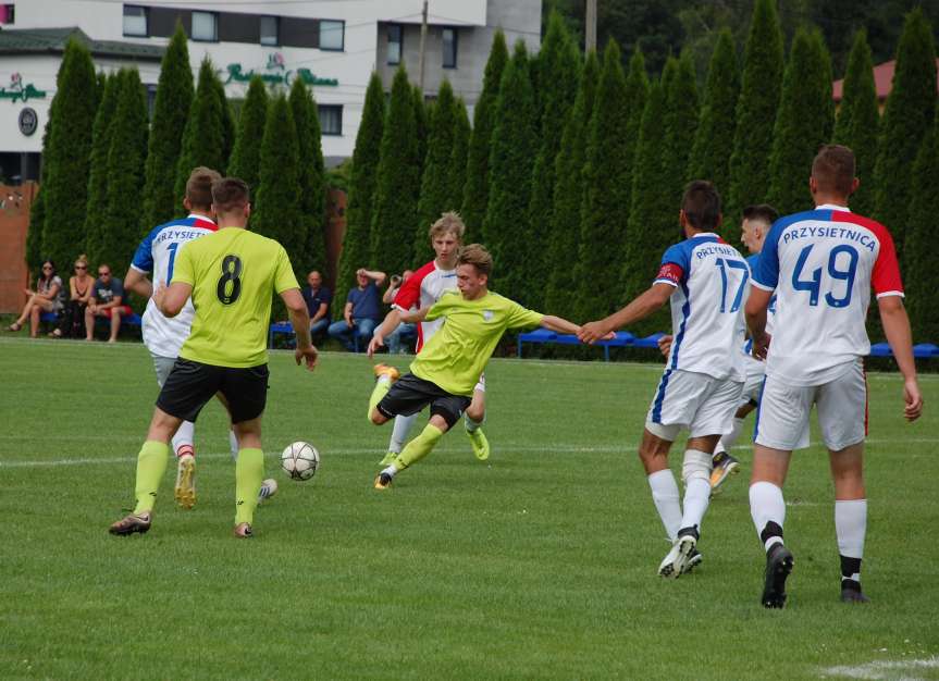 V liga krośnieńska. Mecz LKS Skołyszyn - Iskra Przysietnica