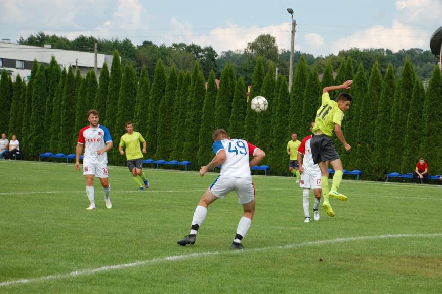 V liga krośnieńska. Mecz LKS Skołyszyn - Iskra Przysietnica