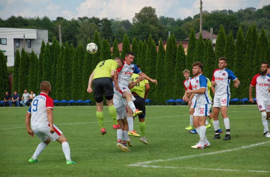 V liga krośnieńska. Mecz LKS Skołyszyn - Iskra Przysietnica