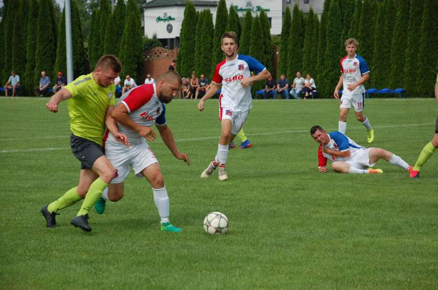 V liga krośnieńska. Mecz LKS Skołyszyn - Iskra Przysietnica