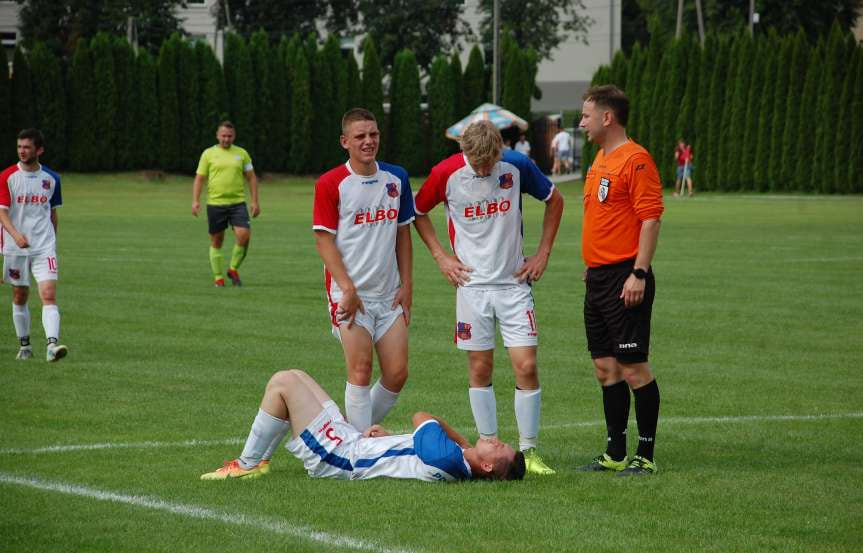 V liga krośnieńska. Mecz LKS Skołyszyn - Iskra Przysietnica