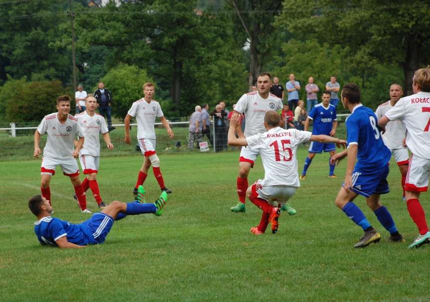 V liga krośnieńska. Mecz Ostoja Kołaczyce - Tempo Nienaszów 4-5