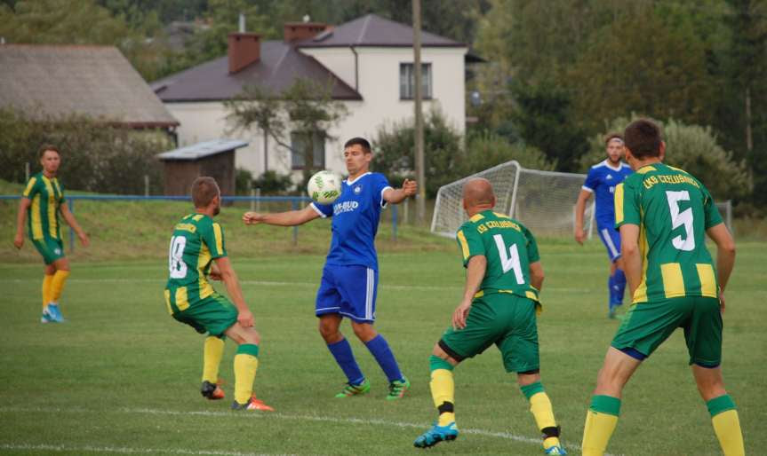 V liga krośnieńska. Mecz Tempo Nienaszów - LKS Czeluśnica 1-0