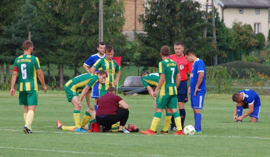 V liga krośnieńska. Mecz Tempo Nienaszów - LKS Czeluśnica 1-0