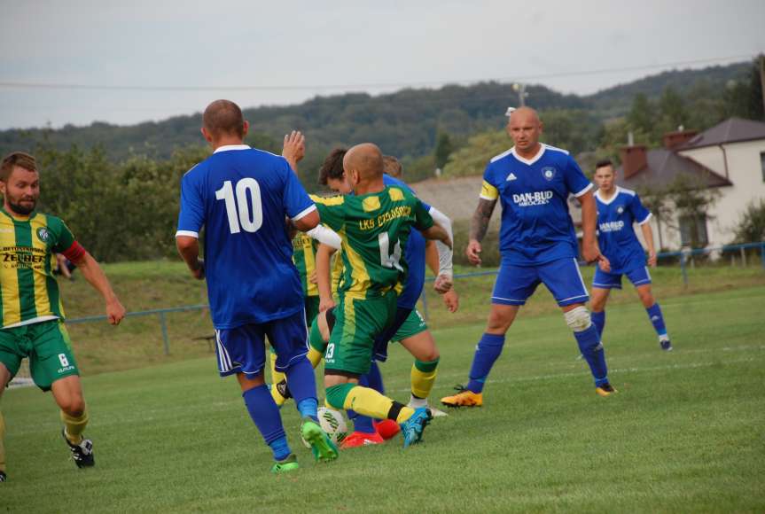 V liga krośnieńska. Mecz Tempo Nienaszów - LKS Czeluśnica 1-0