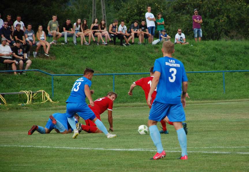 V liga krośnieńska. Mecz Tempo Nienaszów - LKS Skołyszyn 3-2