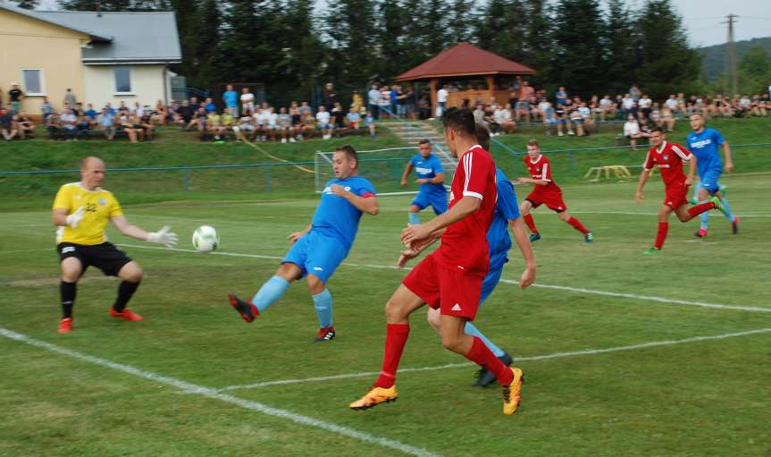 V liga krośnieńska. Mecz Tempo Nienaszów - LKS Skołyszyn 3-2