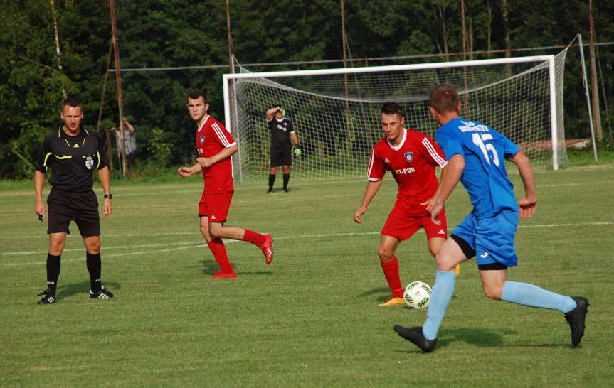 V liga krośnieńska. Mecz Tempo Nienaszów - LKS Skołyszyn 3-2