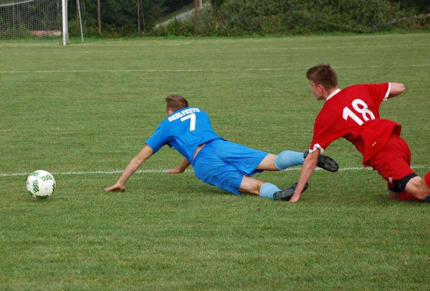 V liga krośnieńska. Mecz Tempo Nienaszów - LKS Skołyszyn 3-2