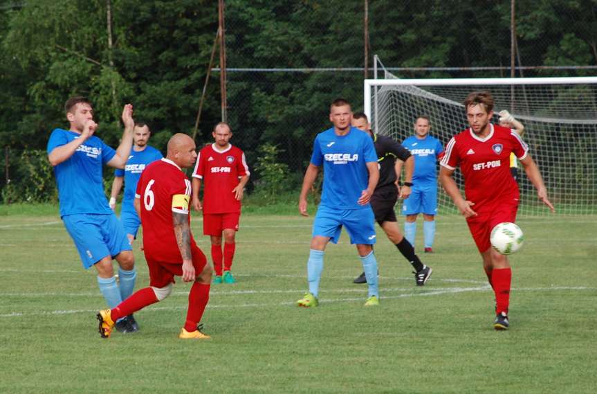 V liga krośnieńska. Mecz Tempo Nienaszów - LKS Skołyszyn 3-2