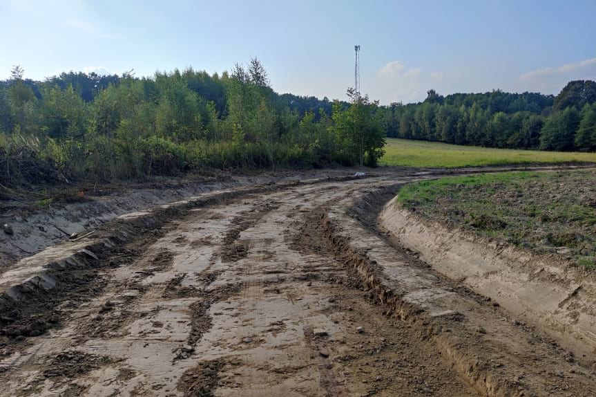 W Wolicy zmodernizowano drogę gruntową