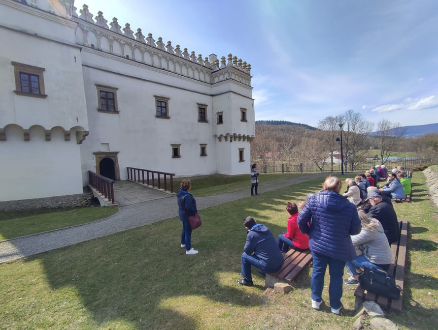 Wycieczka do Szymbarku i Biecza z GOK Tarnowiec