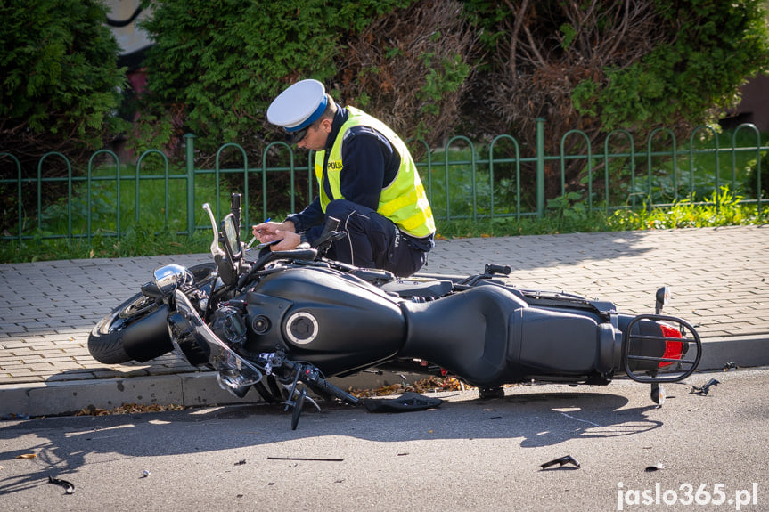 Wypadek na 3 Maja w Jaśle