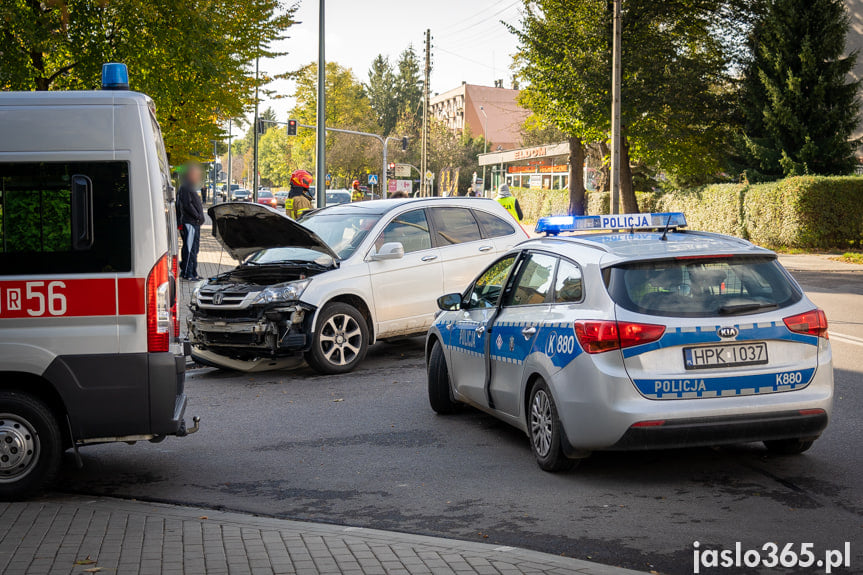 Wypadek na 3 Maja w Jaśle